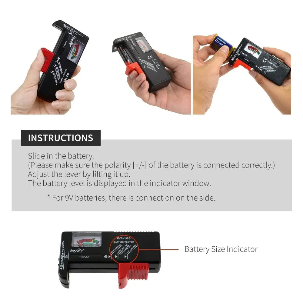 AA/AAA/C/D/9V/1.5V batteries Universal Button Cell Battery Colour