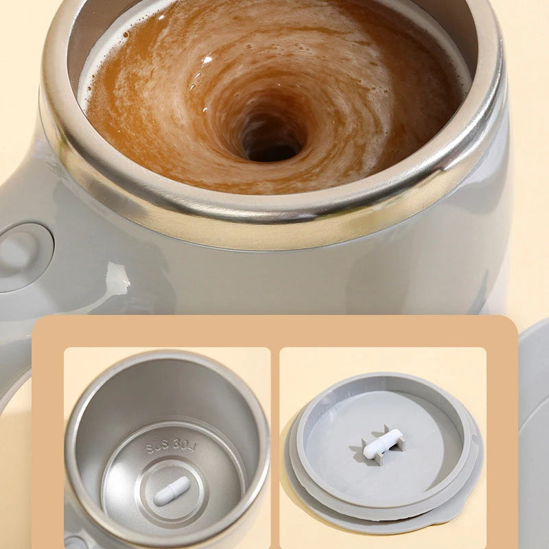 Xiaomi Automatic Stirring Coffee Mug Magnetic Electric Stainless Steel