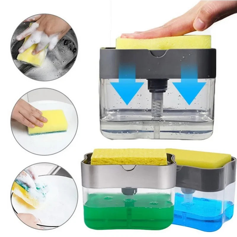 Dish Soap Dispenser for Kitchen,Liquid Soap Dispenser Kitchen
