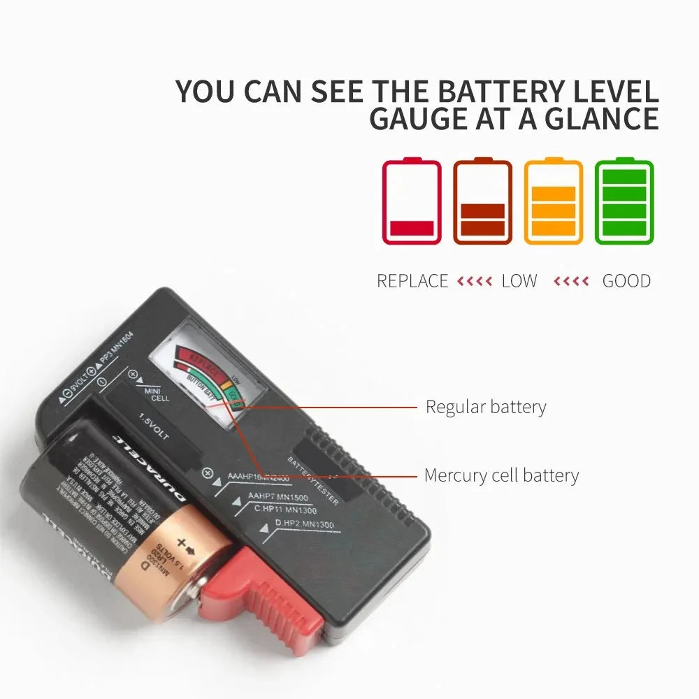 AA/AAA/C/D/9V/1.5V batteries Universal Button Cell Battery Colour