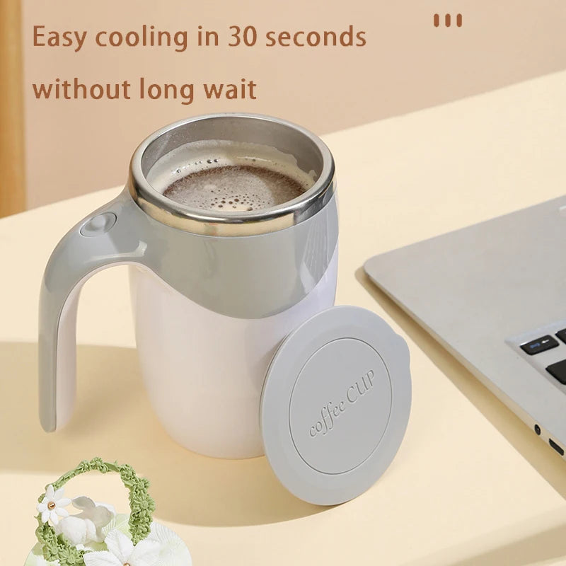 Xiaomi Automatic Stirring Coffee Mug Magnetic Electric Stainless Steel